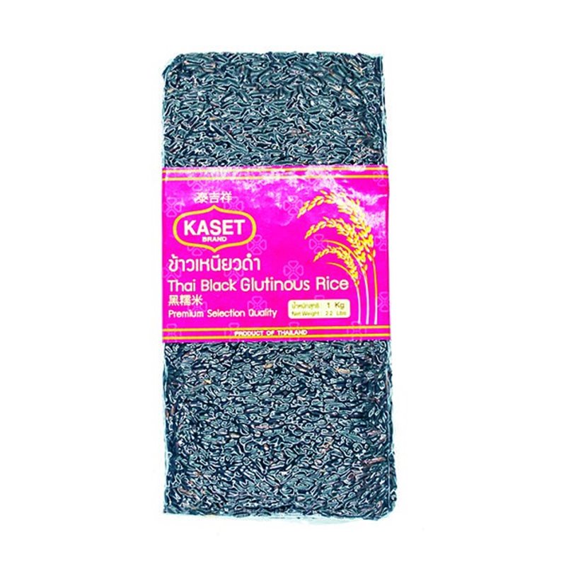 泰国Kaset 黑糯米1kg